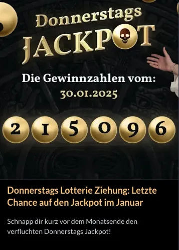 Donnerstags Jackpot 2